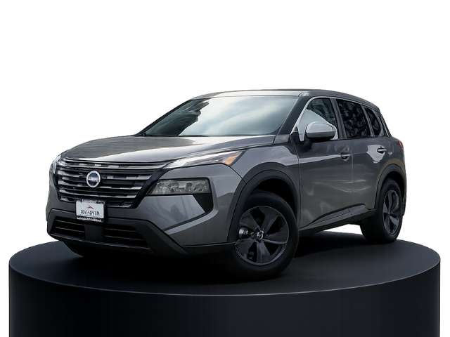 Gray Nissan Rogue